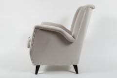 Mid Century Italian Upholstered Lounge Chairs - 4096207