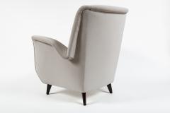Mid Century Italian Upholstered Lounge Chairs - 4096229