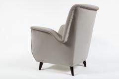 Mid Century Italian Upholstered Lounge Chairs - 4096233