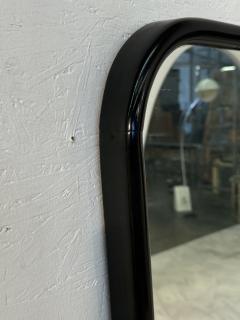 Mid Century Italian Wall Mirror with Black Frame 1950s - 4348501
