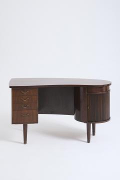 Mid Century Kidney Shape Desk - 4809587