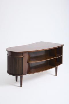Mid Century Kidney Shape Desk - 4809590