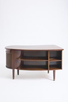 Mid Century Kidney Shape Desk - 4809592