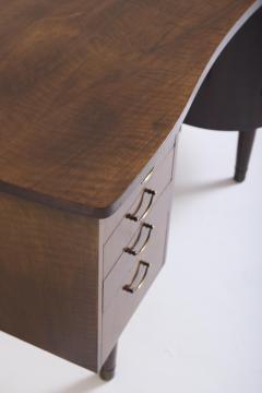 Mid Century Kidney Shape Desk - 4809594