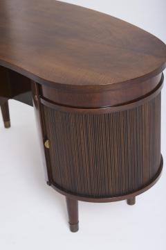 Mid Century Kidney Shape Desk - 4809595