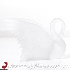 Mid Century Large Swan Figurine - 3319042