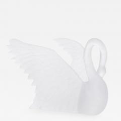 Mid Century Large Swan Figurine - 3323262