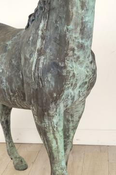 Mid Century Life Size Bronze Horse circa 1960 70 - 2738910