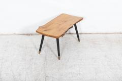 Mid Century Live Edge Teak Coffee Table - 2630359