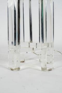 Mid Century Lucite Table Lamp - 1979908