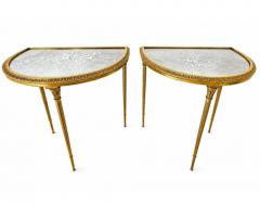 Mid Century Maison Bagues Bronze Dore Hollywood Regency Coffee Table - 4625327