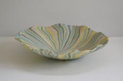 Mid Century Matte Glazed Organic Form Ceramic Bowl - 2930353