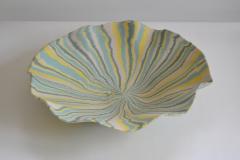 Mid Century Matte Glazed Organic Form Ceramic Bowl - 2930354