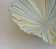Mid Century Matte Glazed Organic Form Ceramic Bowl - 2930358