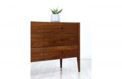 Mid Century Modern 6 Drawer Walnut Dresser - 2289019