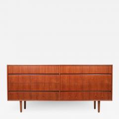 Mid Century Modern 8 Drawer Teak Dresser - 2238796
