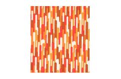 Mid Century Modern Abstract Graphic Textile Wall Art - 2935303