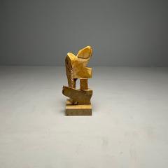 Mid Century Modern Abstract Marble Sculpture Statue Signed and Dated 1983 - 3418100