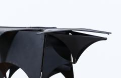 Mid Century Modern Abstract Metal Bull Sculpture - 3350749