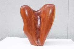 Mid Century Modern Abstract Wood Sculpture - 767503