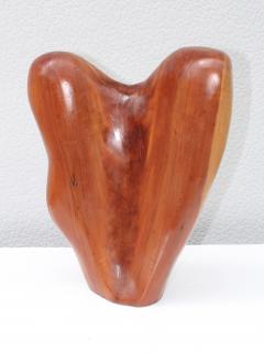 Mid Century Modern Abstract Wood Sculpture - 767506