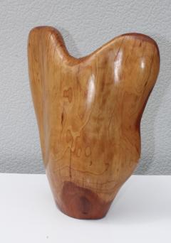 Mid Century Modern Abstract Wood Sculpture - 767508