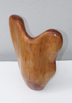 Mid Century Modern Abstract Wood Sculpture - 767513