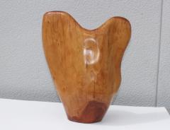 Mid Century Modern Abstract Wood Sculpture - 767516