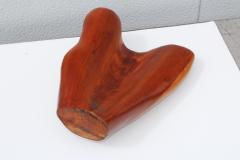 Mid Century Modern Abstract Wood Sculpture - 767518