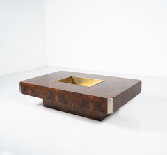 Mid Century Modern Alveo Coffee Table by Willy Rizzo for Mario Sabot 1970s - 4057114