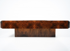 Mid Century Modern Alveo Coffee Table by Willy Rizzo for Mario Sabot 1970s - 4057115