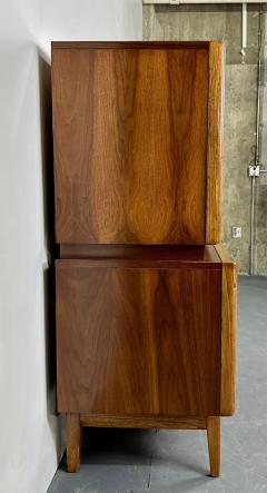 Mid Century Modern American Designer Sculptural High Boy Dresser Chest Walnut - 2940524