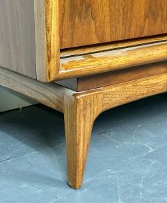 Mid Century Modern American Designer Sculptural High Boy Dresser Chest Walnut - 2940531
