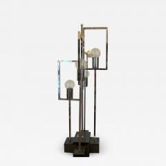Mid Century Modern Architectural Chrome 4 Light Chrome Table Lamp - 2002523