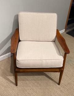 Mid Century Modern Armchair W New Seat Back Cushions - 2550107