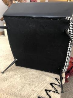 Mid Century Modern Armchair or Lounge Chair Black and White 1960s - 2865536