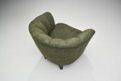 Mid Century Modern Armchairs with Green Upholstery Europe 1950s - 3682101