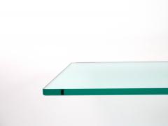 Mid Century Modern Art Deco Style Lucite Glass Lipstick Coffee Table - 3178227