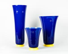Mid Century Modern Art Deco Style Three Pieces Decorative Vases Pieces - 298309