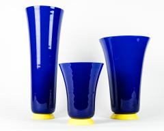 Mid Century Modern Art Deco Style Three Pieces Decorative Vases Pieces - 298310