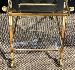 Mid Century Modern Bar Cart Teak and Brass - 2931935
