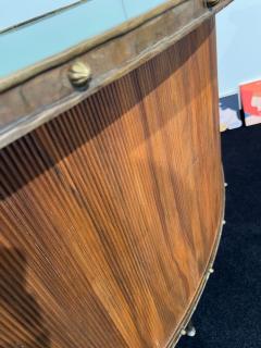 Mid Century Modern Bar Teak Brass South Africa circa 1950 - 4387431