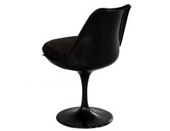 Mid Century Modern Black Tulip Chair - 2535938
