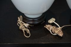 Mid Century Modern Blown Glass Table Lamps - 4335005