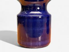 Mid Century Modern Blue Ceramic Table Lamps United States 1960s - 4239897