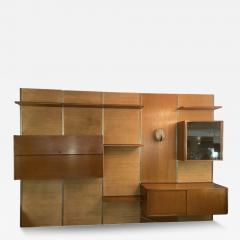 Mid Century Modern Bookcase E22 by Osvaldo Borsani Italy 1950s - 4057280