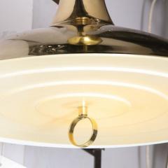 Mid Century Modern Brass Perspex Walnut Sculptural Wall Light - 2659603