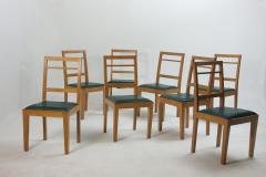 Mid Century Modern Brazilian Chairs in Wood 1960s Set of 8 - 1647199