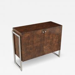 Mid Century Modern Burled Cabinet - 2988317