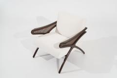 Mid Century Modern Butterfly Lounge Chair in Mohair circa 1960s - 3089821